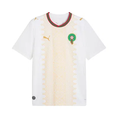 Pre-owned Puma Morocco 2026 Away Kit ' White-victory Gold' | Men's Size Xl