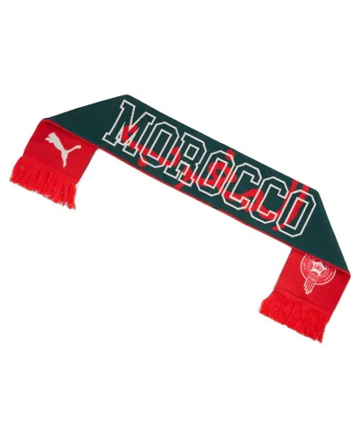 Puma Morocco National Team Culture Scarf In Green