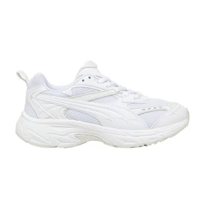 Pre-owned Puma Morphic Base Big Kid 'white Sedate Grey' | Kid's Size 6