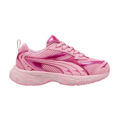 Pre-owned Puma Morphic Little Kid 'mystery Garden' | Pink | Kid's Size 13.5