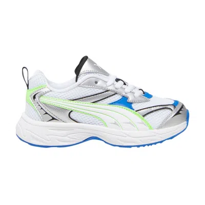 Pre-owned Puma Morphic Little Kid 'white Ultra Blue' | Kid's Size 12.5