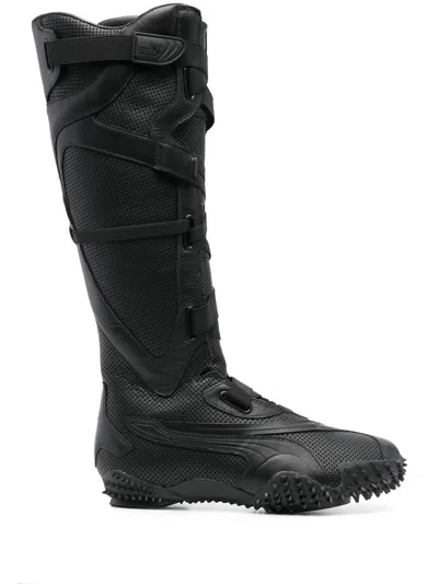Puma Mostro Boot Leather Wns Shoes In Black