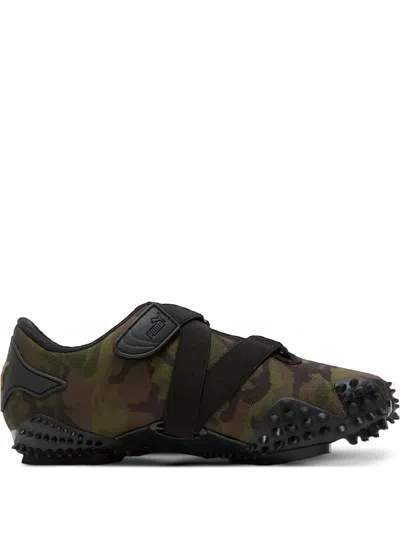 Puma Mostro "camo Green" Sneakers In Black