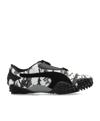 Puma Mostro Camo Slip-on Sneakers In Black