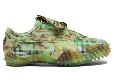 Pre-owned Puma Mostro Collina Strada Allover Print (women's) Sneakers In Fizzy Apple/rosebay/wild Willow