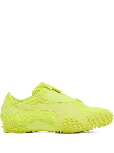 Puma Mostro "ecstasy Electric Lime" Sneakers In Yellow