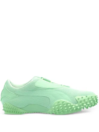 Puma Mostro Ectasy Spiked-sole Running Sneakers In Green