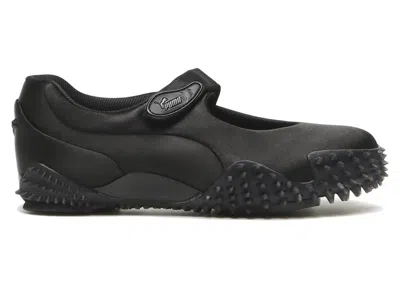 Pre-owned Puma Mostro Fey Black Satin (women's) Sneakers In  Black/cool Dark Gray