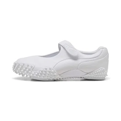 Puma Mostro Fey Leather Women's Sneakers In White