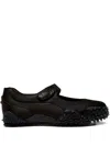 Puma Mostro Fey Satin Shoes In Black