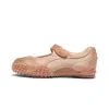 Puma ‘mostro' Pink Flats With Tread Sole And Logo On The Back