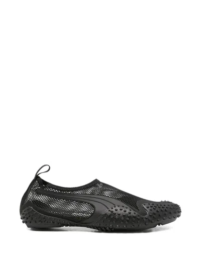 Puma Mostro Flex Round-toe Sneakers In Black
