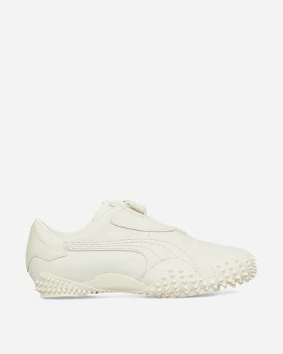 Puma Mostro Leather Trainers Frosted Ivory In White