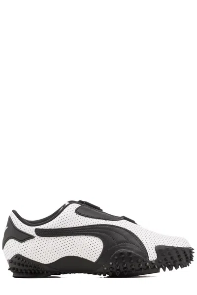 PUMA MOSTRO LOGO PATCH ROUND TOE SNEAKERS
