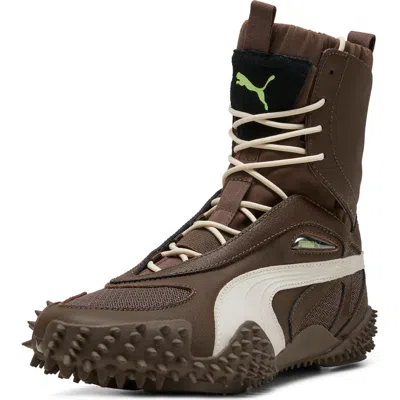 Puma Mostro Mid Sneaker Boot In Brown