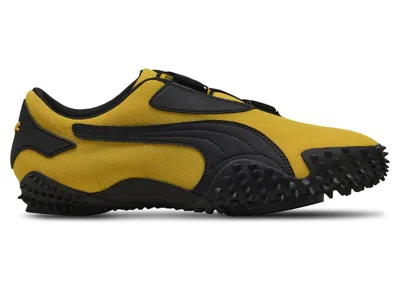 Pre-owned Puma Mostro Og Prime (women's) Sneakers In Pelé Yellow/ Black