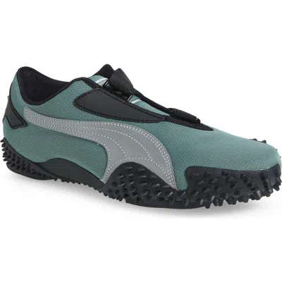 Puma Mostro Og Trainer In Green Moon- Silver