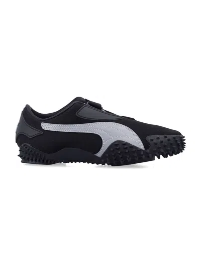 Puma Mostro Og Black Low-top Sneakers With Logo On Heel In Fabric Unisex