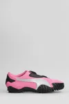 Puma Sneakers Featuring Textured Sole And Contrast Panels In Pink