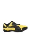 Puma Mostro Og Prime Sneakers In Yellow Leather And Fabric In Yellow