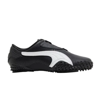 Pre-owned Puma Mostro 'perforated Leather Pack - Black White'