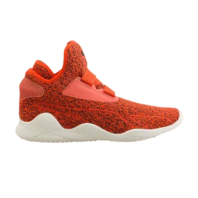 Pre-owned Puma Mostro Sirsa Elemental 'cherry Tomato' In Black