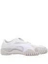 Puma ‘mostro' White Low Top Sneaker With Logo On Heel And Mesh Inserts In Neutral