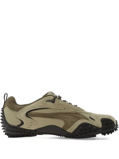 Puma Mostro Xc Prime Lace-up Fastening Sneakers In Green