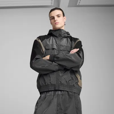 Puma Mostroverse Cellerator Men's Ripstop Jacket In Gray