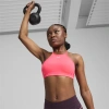 Puma Move Cloudspun Training Bra In Sunset Glow