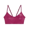 Puma Move Ultrabare All-over Print Bra In Magenta Gleam