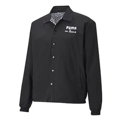 Puma Mr. Doodle Reversible Jacket Black