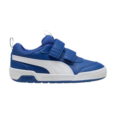 Pre-owned Puma Multiflex 2 Ps 'clyde Royal White' | Blue | Kid's Size 11