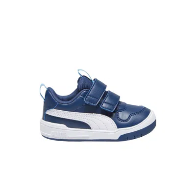 Pre-owned Puma Multiflex Sl V Toddler 'persian Blue White' | Infant Size 4