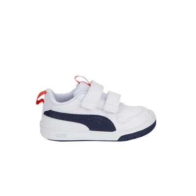 Pre-owned Puma Multiflex Sl V Toddler 'white Peacoat' | Infant Size 4