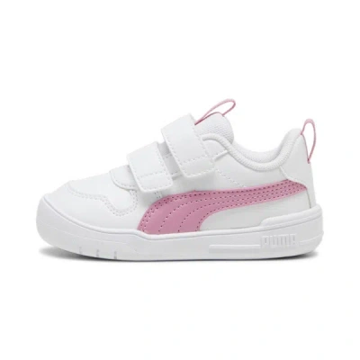 Puma Babies' Multiflex Sl V Toddlers' Shoes In White-mauved Out