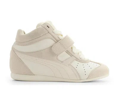 Puma Napoli Wedge Sneaker In Neutral