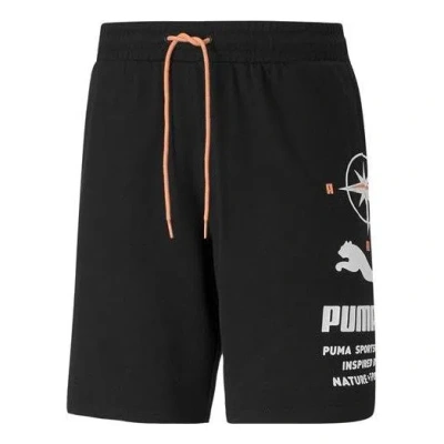 Puma Nature Camp Graphic Shorts 'black'
