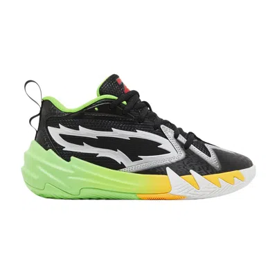 Pre-owned Puma Nba 2k X Scoot Zeros Big Kid 'shot Meter' | Black | Kid's Size 6.5