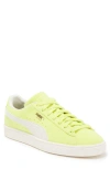 Puma Neon Sneaker In Electric Lime-frosted Ivory