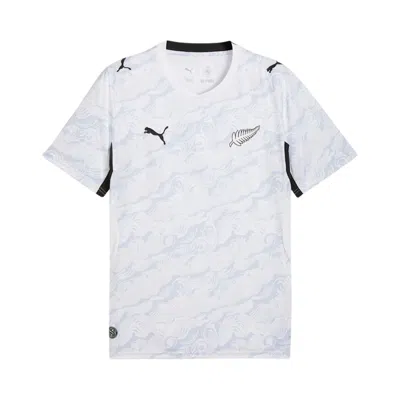 Pre-owned Puma New Zealand Away Kit ' White-silver Mist' | Men's Size L