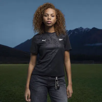 Puma New Zealand Home Women's Soccer Jersey Shoes In Black