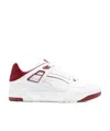Puma Nimbus Low-top Leather Sneakers In White