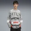 Puma Nine To Five Ls Jersey Unisex In Gray