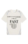 Puma Nine To Five Mesh Graphic T-shirt In Neutral
