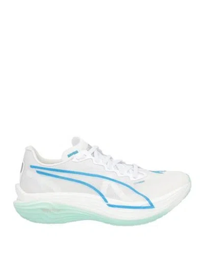Puma Nitro Elite Deviate Nitro Elite 3 Wns Woman Sneakers White Size 7.5 Textile Fibers