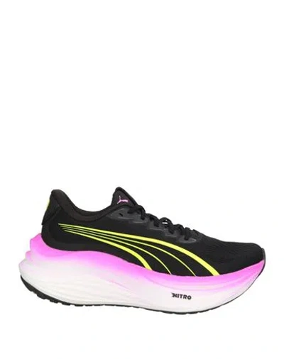 Puma Nitro Elite Woman Sneakers Black Size 7.5 Textile Fibers In Multi
