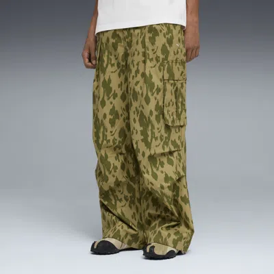 Puma .now Men's Cargo Pants In Green