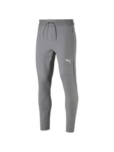 Puma N.r.g. Ribbed Track Pants In Gray