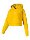 Puma Nu-tility Hooded Top In Yellow